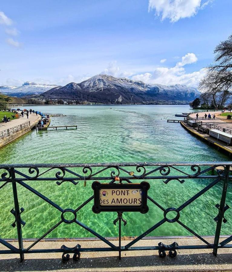 L'Echappee Du 36 - 4 Chambres Dans Le Triangle D'Or A 100M Du Lac, Parking Gratuit Annecy Exterior photo